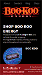 Mobile Screenshot of bookooenergydrink.com